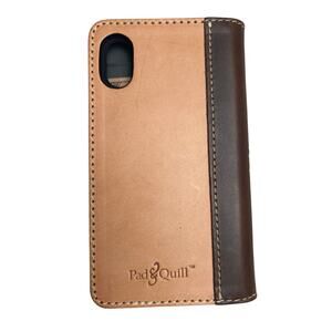 Pad & Quill Leather iPhone XR Tan Case Artisan Made